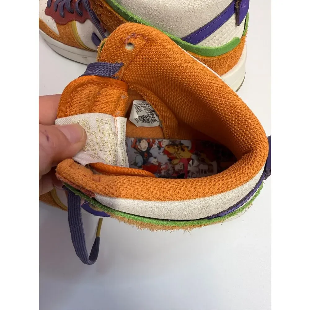 Nike Dunk HI Up PRM Women’s Multi Sz Sail/Canyon Purple size 8.5